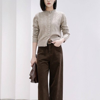 曼娅奴女秋冬新款小个子慵懒风高