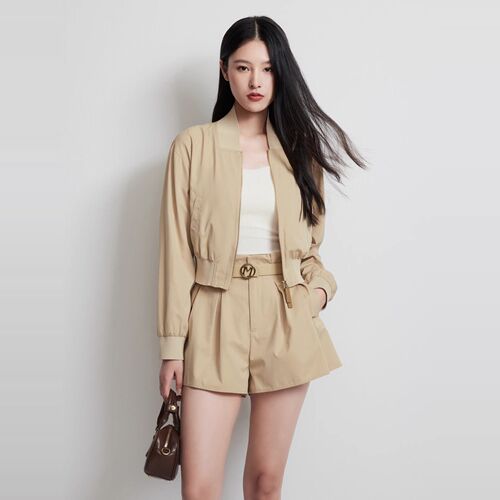 曼娅奴女装2025年春新款休闲简约