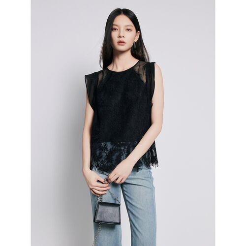 曼娅奴女装夏季新款法式高级感蕾