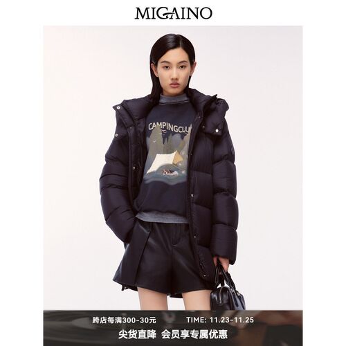 Migaino曼娅奴女装2024年冬季新