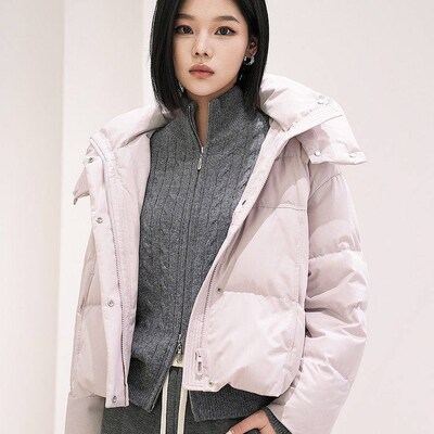 曼娅奴女装秋冬新款时尚减龄面包