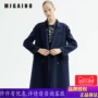 Áo khoác nữ Mia nô lệ 2017 mùa đông áo len dài mới MH42GB073 - Trung bình và dài Coat áo phao dáng dài