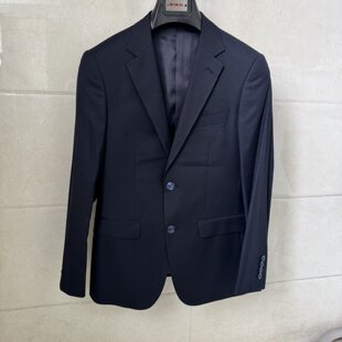 6098元 威尚男士 商务上班职业羊毛无开叉抗皱可机洗藏青色西服西裤