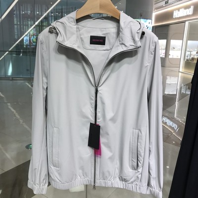 男士连帽时尚潮流休闲夹克外套