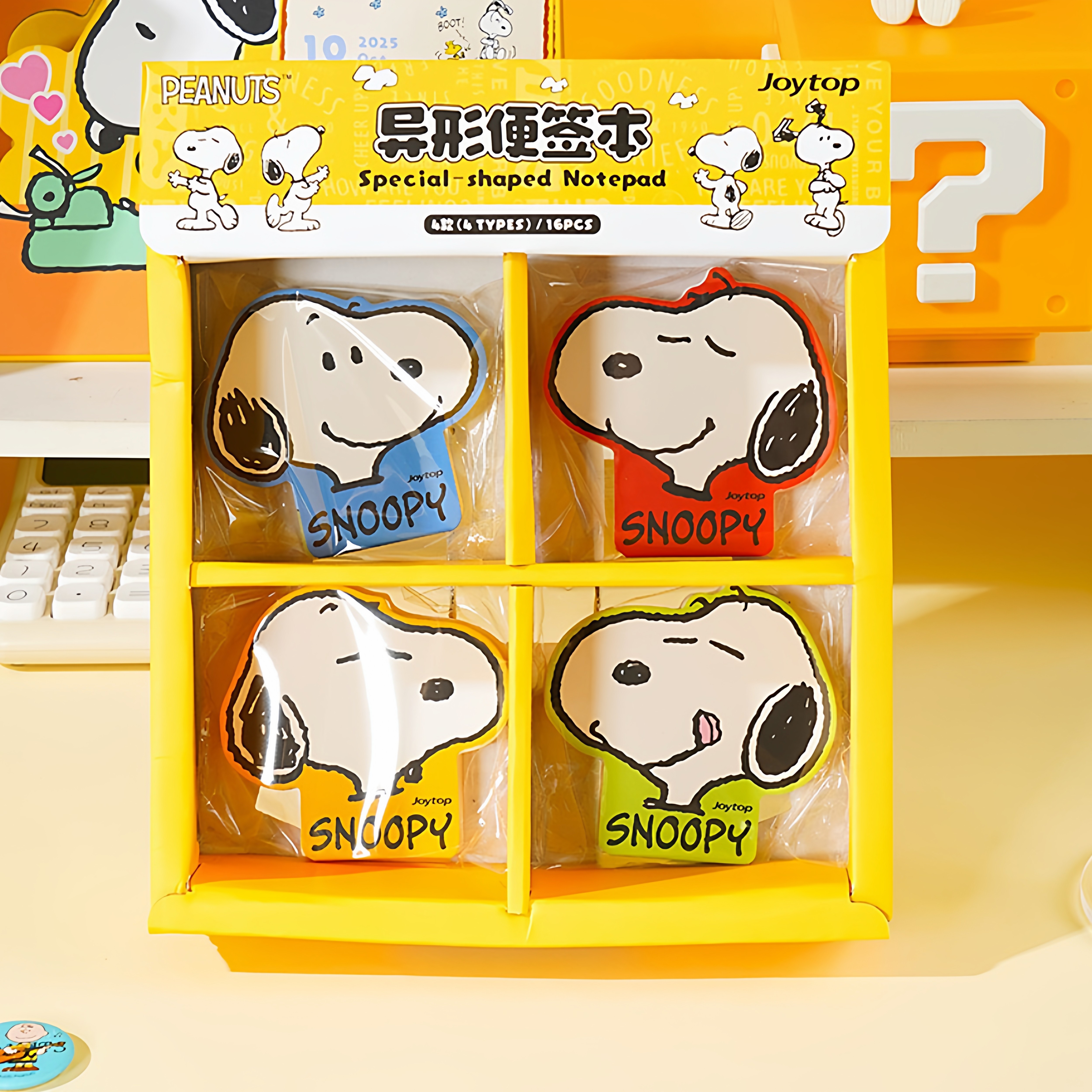 悦木正版史努比异形便签本学生可爱卡通记事留言本限定携带口袋本
