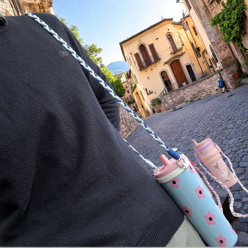 水壶水杯斜挎绳适用背带绳奶瓶背