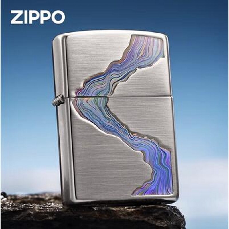 zippo打火机川流不息静谧之力