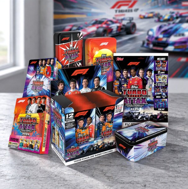 2026 Topps TurboAttax F1一级方程式赛车车手卡片明星卡盲盒