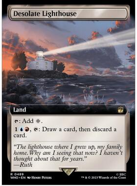 MTG 万智牌 神秘博士 WHO 英文/简中 平闪 扩画 荒芜灯塔