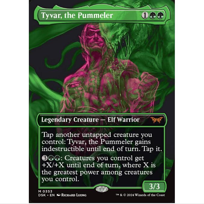 猛击英杰泰瓦 Tyvar, the Pummeler dsk 英文 异画