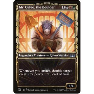 万智牌 MTG 新卡佩纳：喧嚣黑街 蛮石欧菲奥先生 英文 黄金时代