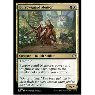 万智牌 MTG 巢卫导师 BLB 斑隆洛 英文闪