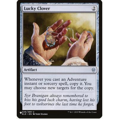 万智牌 MTG 幸运苜蓿 The List Reprints LIST 英文 平