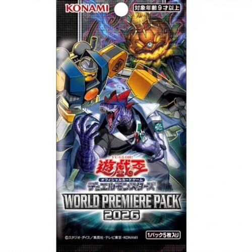 卡乐屋 游戏王 日文 WPP7 WORLD PREMIERE PACK 2026海外包