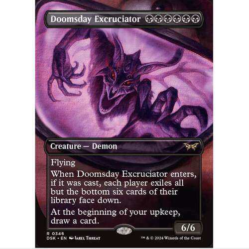 万智牌 异画闪 末日拷打魔/doomsday excruciator dsk