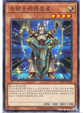游戏王 圣骑士之持盾者 DP25  疾风的决斗者篇 简中N