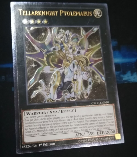 游戏王欧版 星因士 星守之骑士 托勒密 欧版 utr 一刷 特价现货 - 实物图
