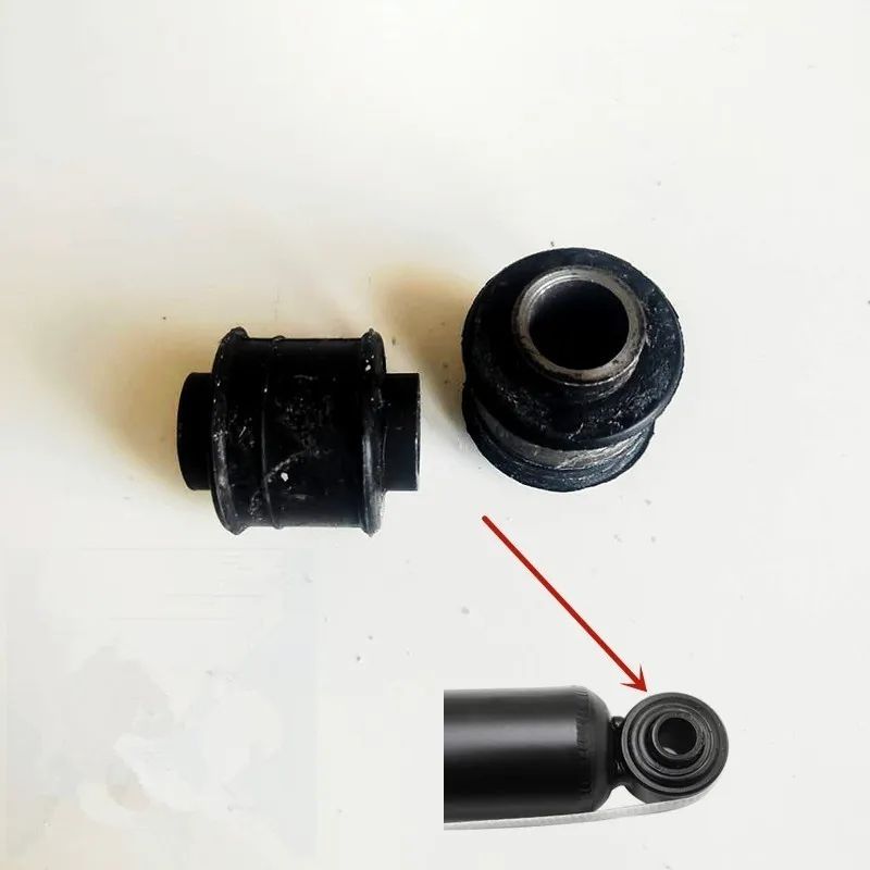 长城哈弗H3前减震器下胶套风骏4驱 前减胶套哈弗H5避震器铁套图片