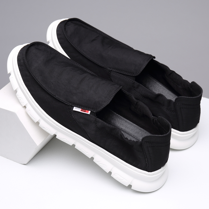 夏季男鞋新款帆布鞋男士休闲鞋