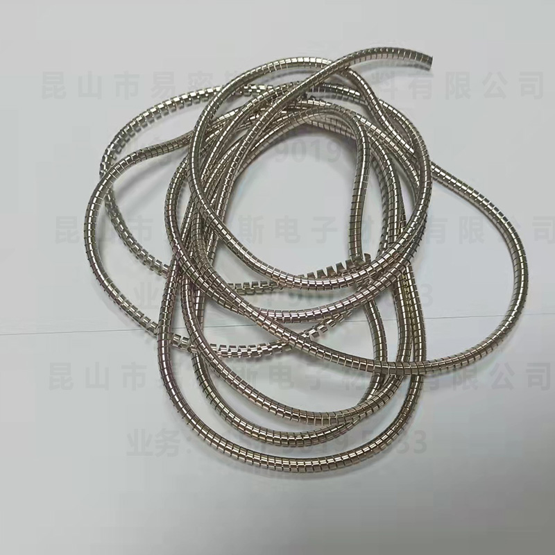 易密斯螺旋管衬垫导电金属丝网条用于电子壳体中提供EMI屏蔽