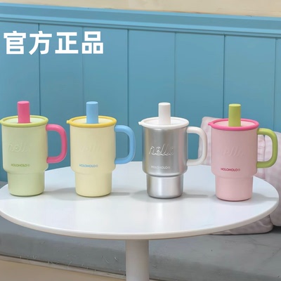 HOLOHOLO大容量吸管保温杯女款