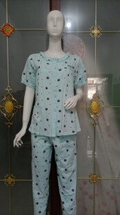 佐思曼女士家居服半袖长裤夏季均可穿适合人群广宽松舒适促销活动