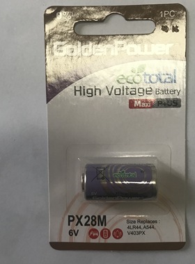 GoldenPower PX28G 476A 4LR44 A544 V4034PX V28PXL6V碱性干电池