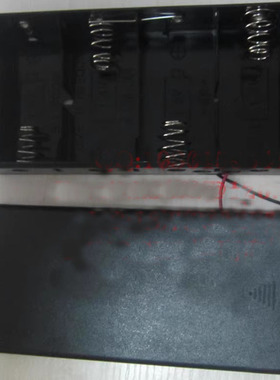 电池盒battery box  1号4节 带盖 33600 D 3V 4节串联带线 6V环保