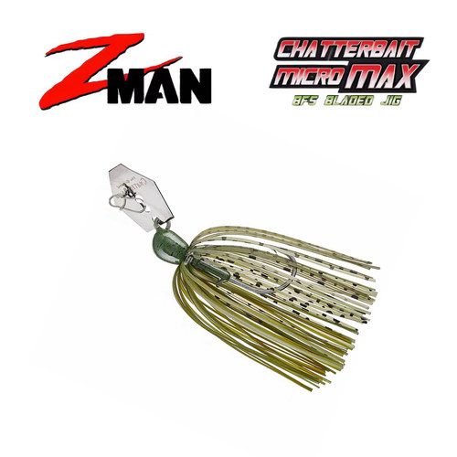 美国Zman Chatterbait MICRO MAX BFS 挡水板JIG胡须佬路亚饵胶群
