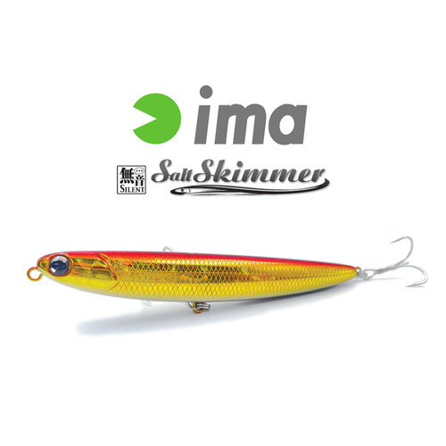 日本IMA 26款Silent Salt Skimmer水面铅笔110mm/13g路亚饵蜻蜓