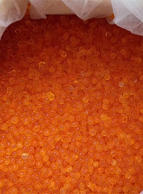 橙色变色硅胶 高吸湿 无毒无害 醒目