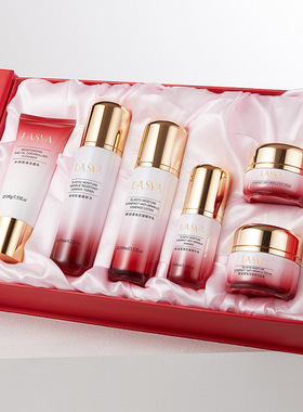 LASYA韩美素弹润紧致抗皱套盒六件套补水滋润保湿面 部护理护肤品