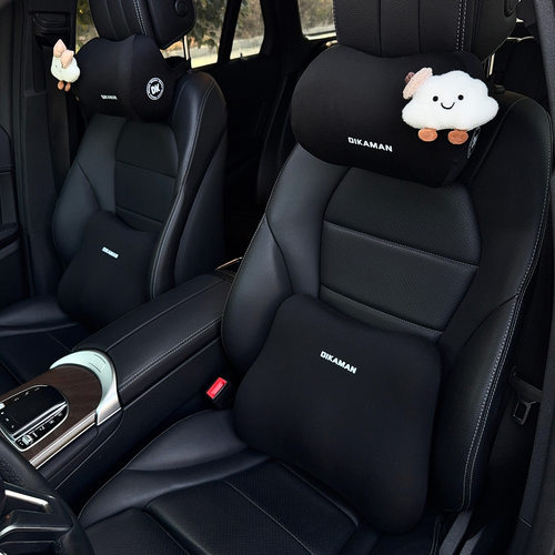 卡通云朵枕头创意车内可爱汽车座椅头枕车用护颈枕腰靠车载靠枕