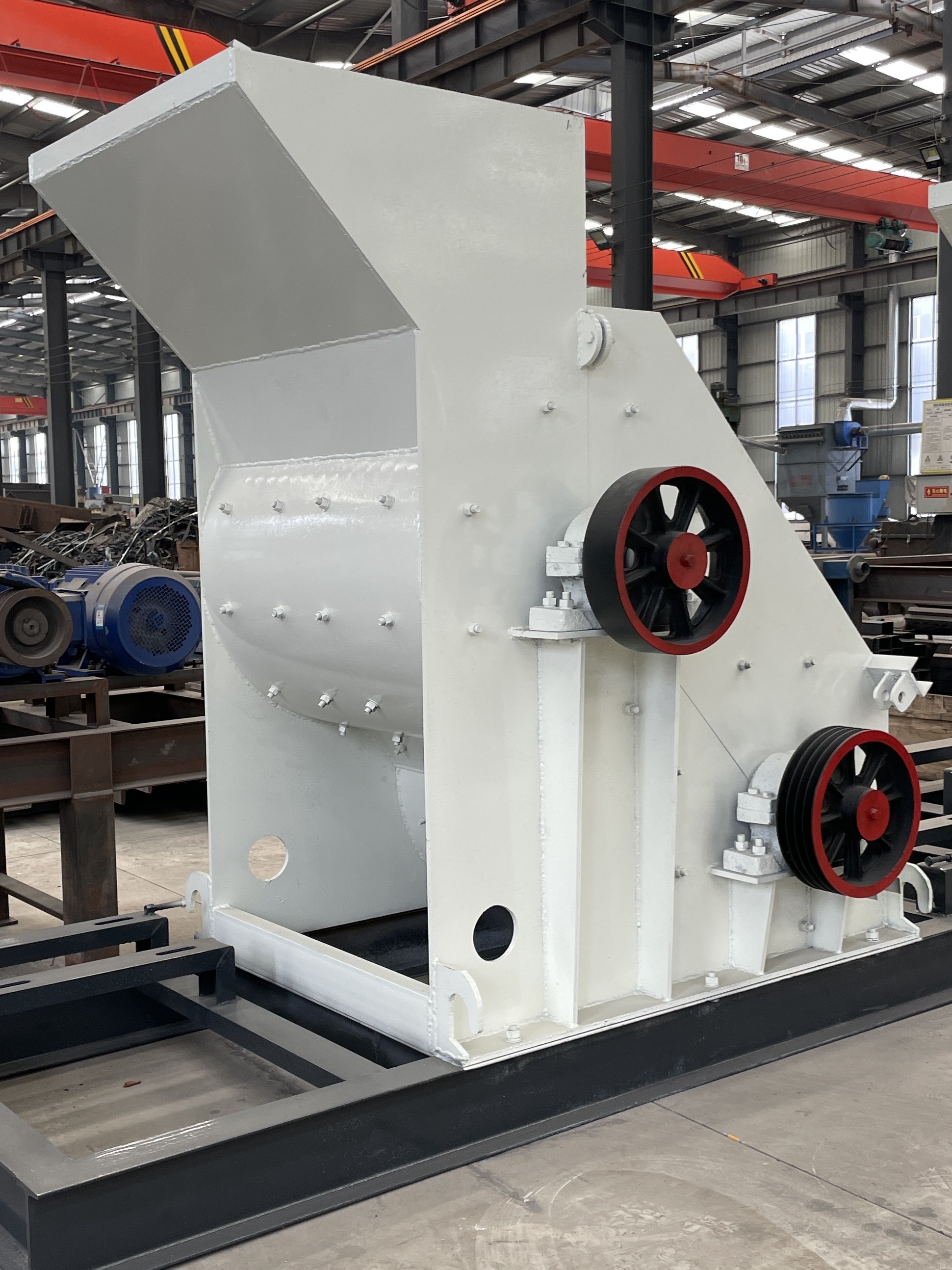 小型无底筛双击破 时产300吨双击式破碎机  双级锤式破碎机