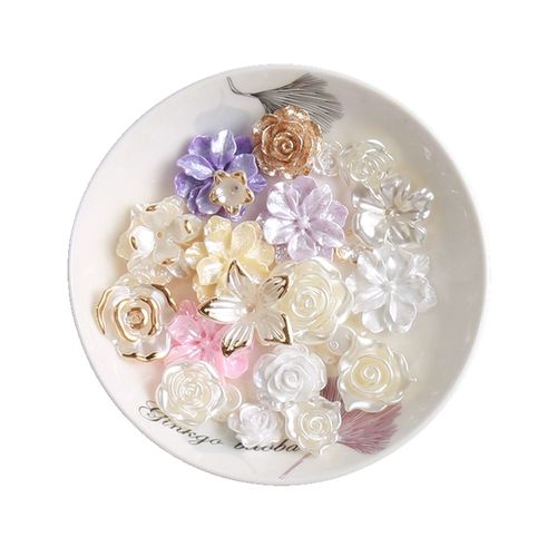 Жемчужный чехол для телефона ручной работы, аксессуар для волос, аксессуары, розы, в цветочек, «сделай сам»