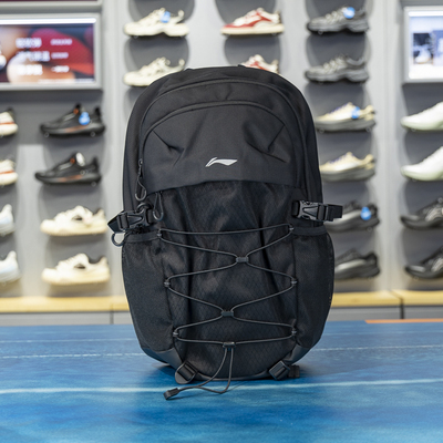 李宁中国男女通用防泼水双肩包