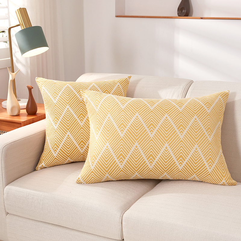 抱枕套不含芯长方形靠枕尺寸定制