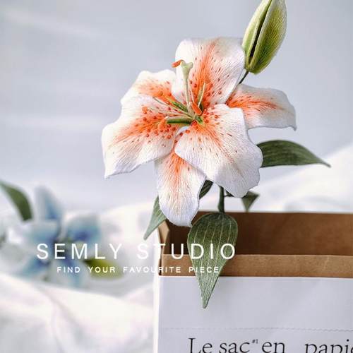 仿真立体材料包刺绣SEMLY绝美