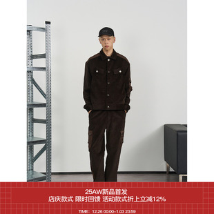 灯芯绒拼尼龙工装 夹克外套 7440