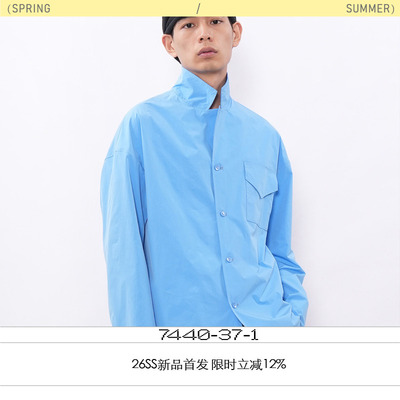 7440371纸感信封贴袋西装衬衣