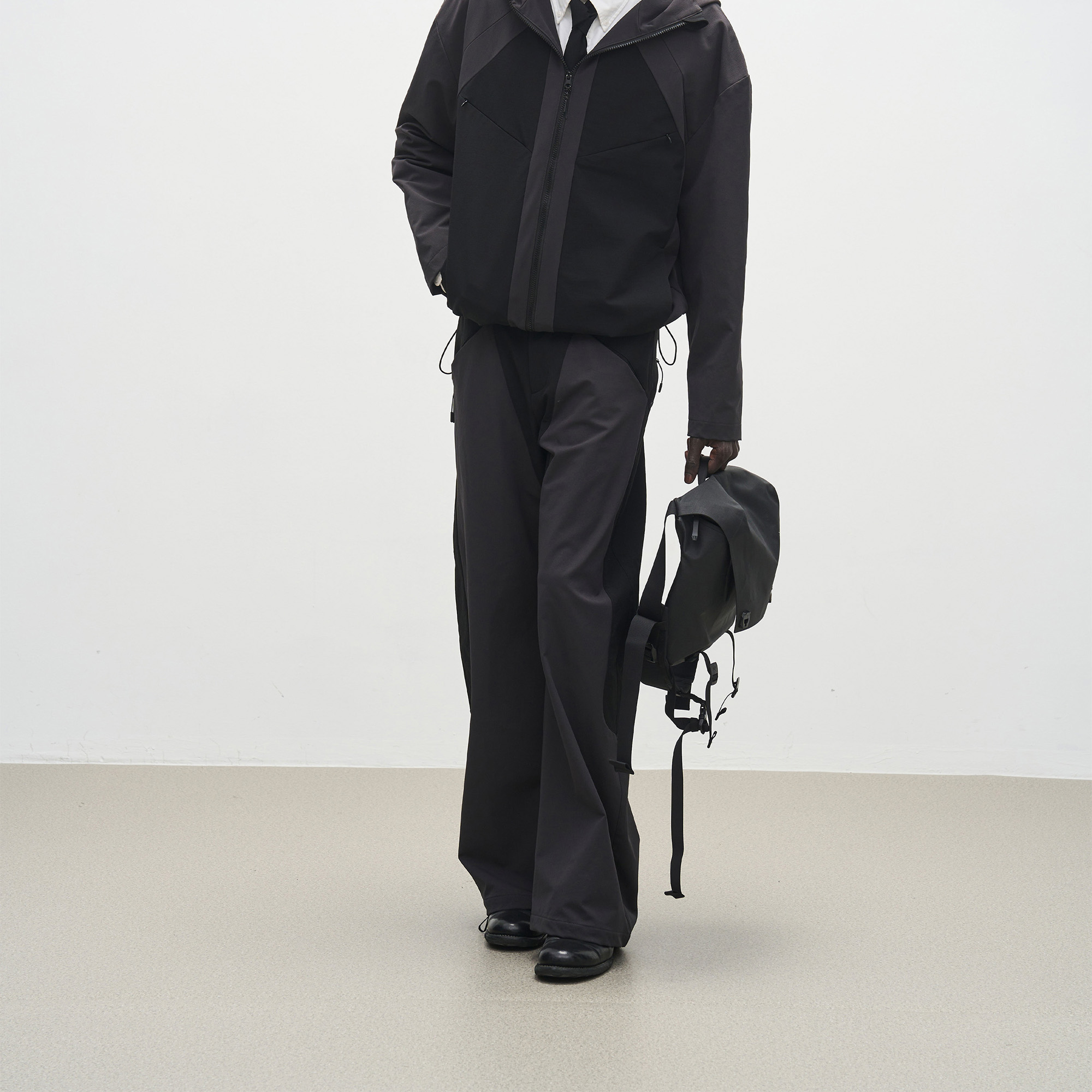 7440“三角”直筒休闲西裤长裤