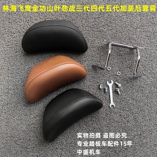 适用林海飞鹰金功劲战三阳三代四代五代目改装加装坐垫后靠背靠垫