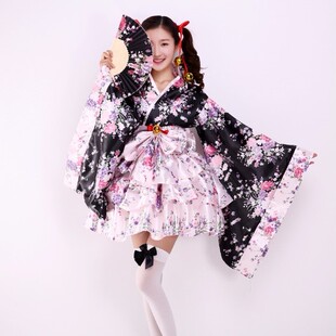 极乐净土舞蹈改良和服lolita洋装女仆装cosplay服装动漫cos亲子装