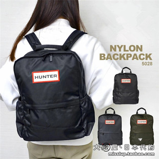 日本代购HUNTER 英伦风潮流休闲女士双肩包旅行户外背包日常书包