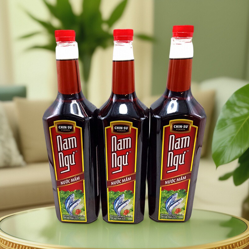 越南鱼露1.2L正品进口海鲜汁酱特产调味品chin-su金苏牌蘸料包邮