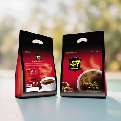 越南G黑咖啡20g中原纯