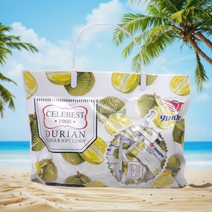越南风味榴莲味软糖360g YINGPAI椰子百香果芒果蓝莓味软糕喜糖
