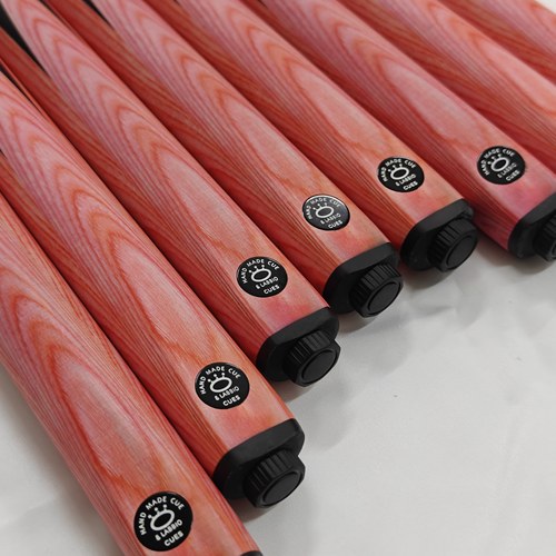 粉霞二代同款蝴蝶台球杆