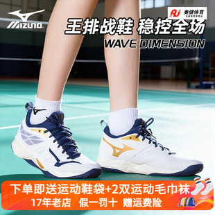 DIMENSION排球鞋 MIZUNO美津浓24年新款 男女减震耐磨中邦WAVE