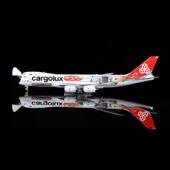 VCM 400 Wings 货机合金模型 VCF 卢森堡航空B747